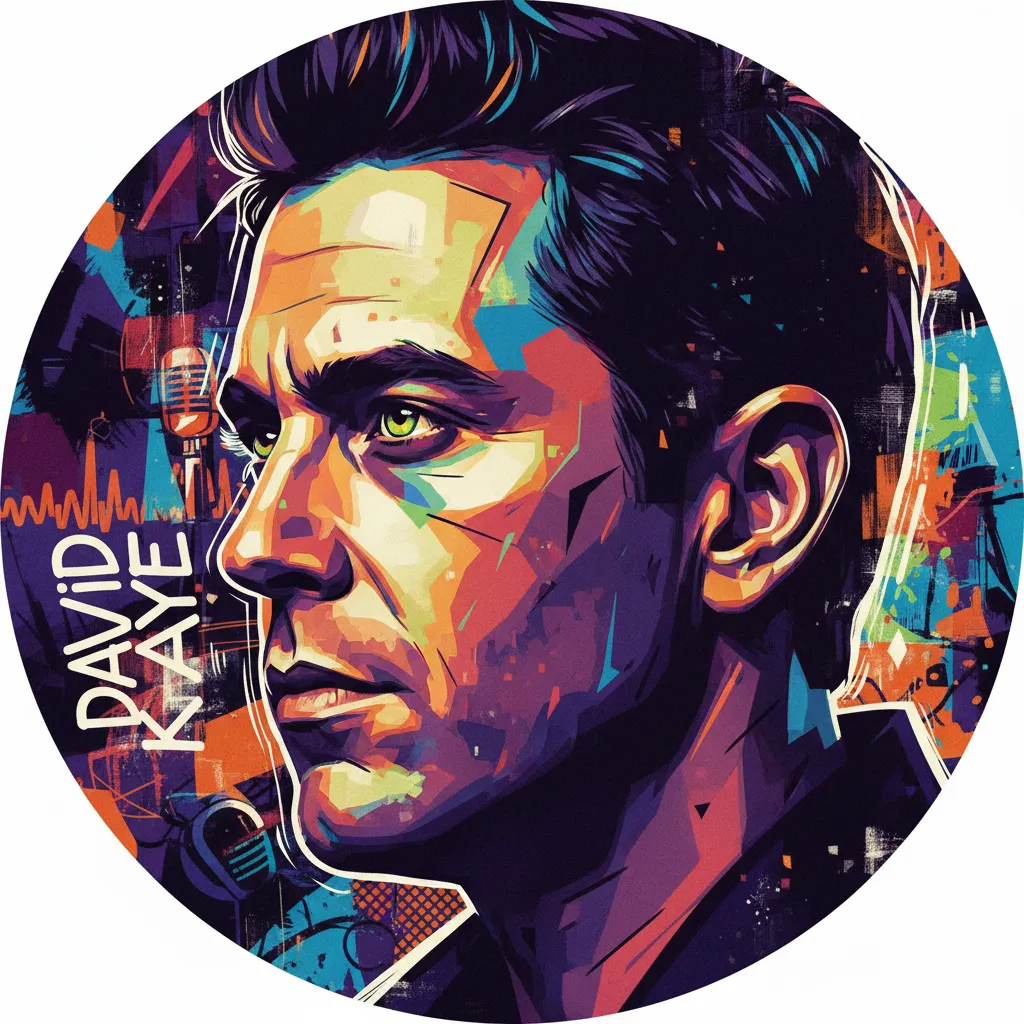 Artistic portrait of David Kaye