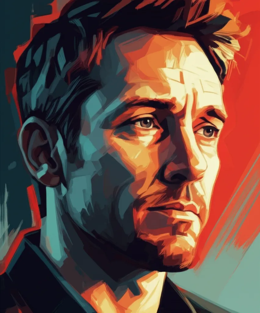 Artistic portrait of David Leitch