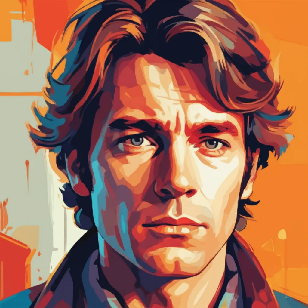 Artistic portrait of Ken Marshall
