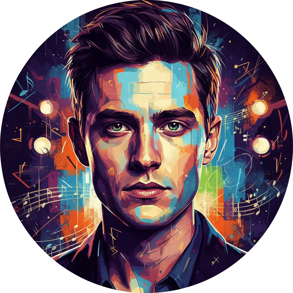 Artistic portrait of Keir Gilchrist