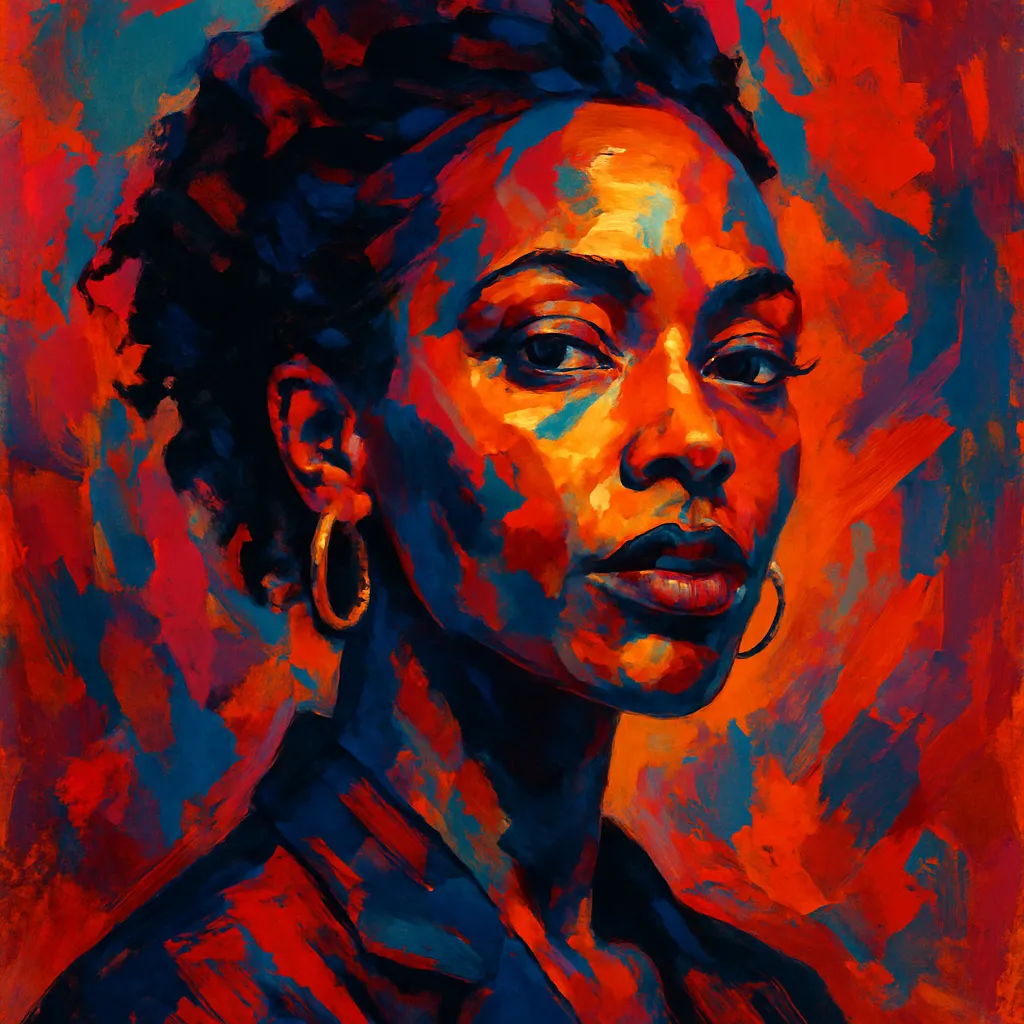 Artistic portrait of Nanna Blondell