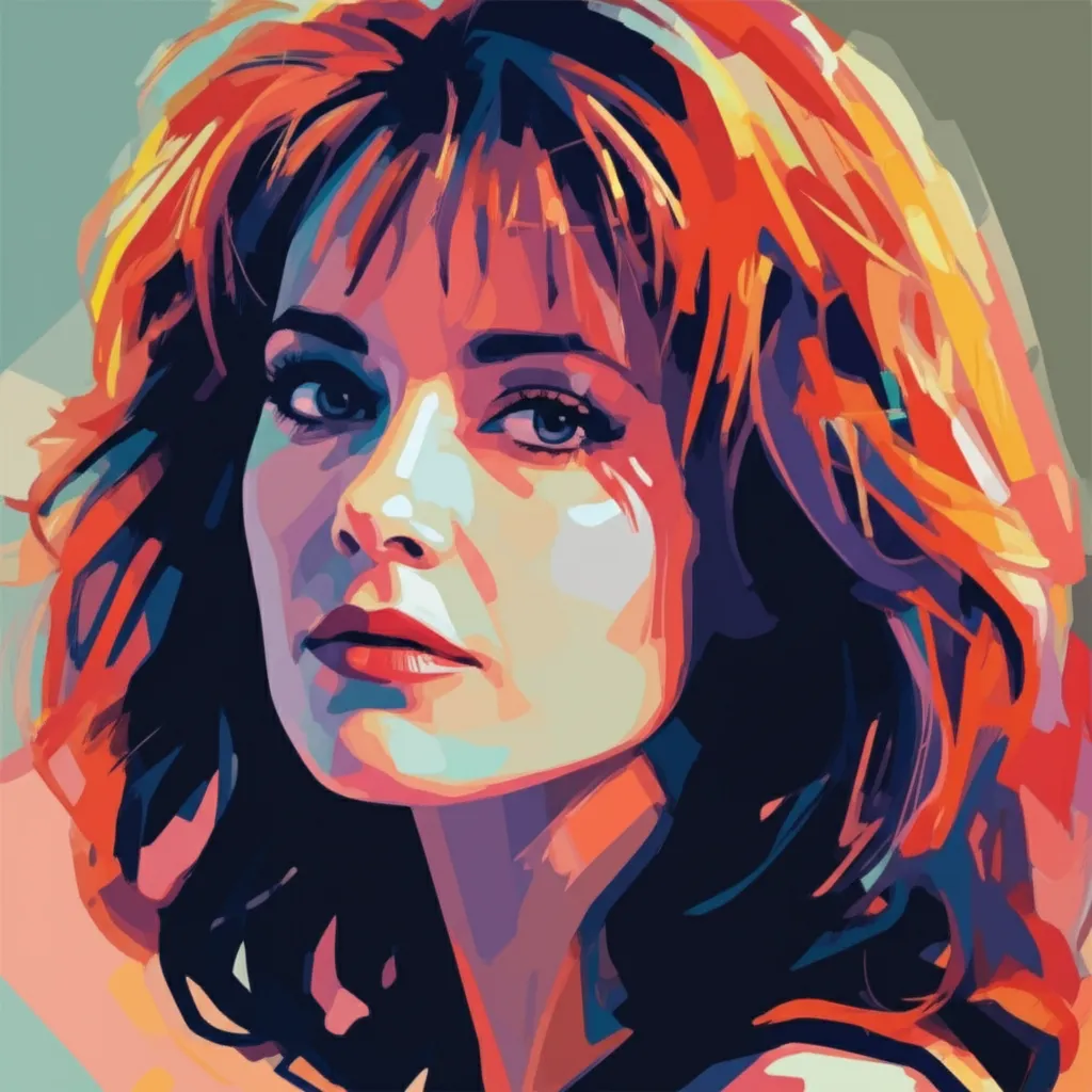 Artistic portrait of Lea Thompson
