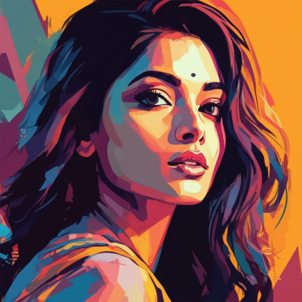 Artistic portrait of Srinidhi Shetty