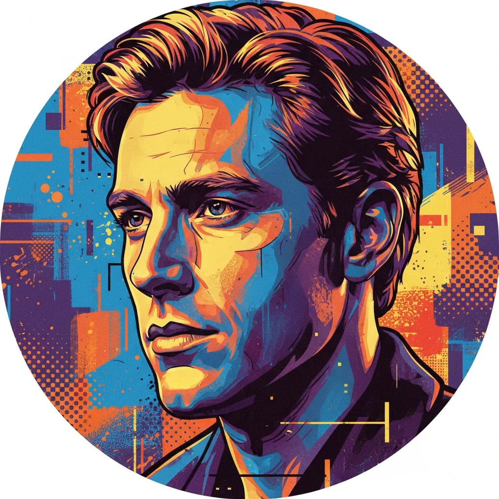 Artistic portrait of Eric Stoltz