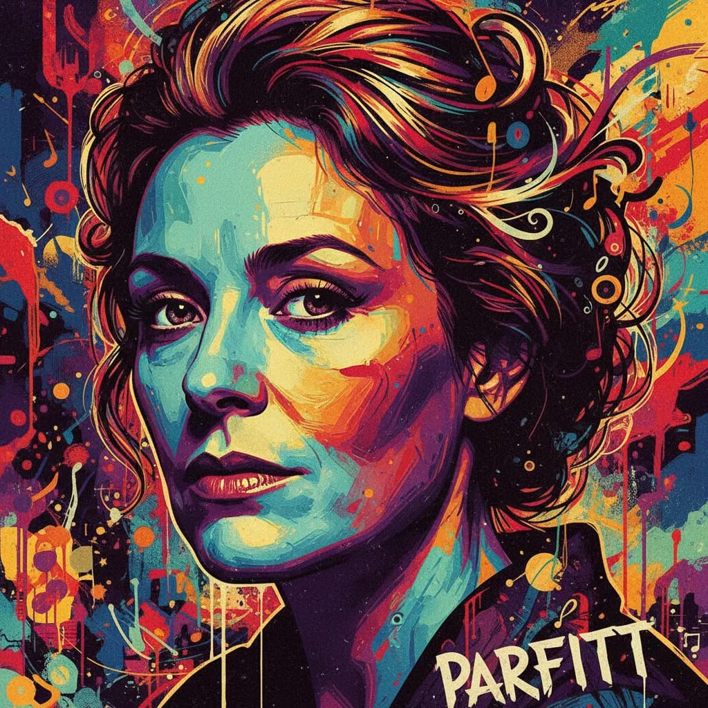 Artistic portrait of Judy Parfitt