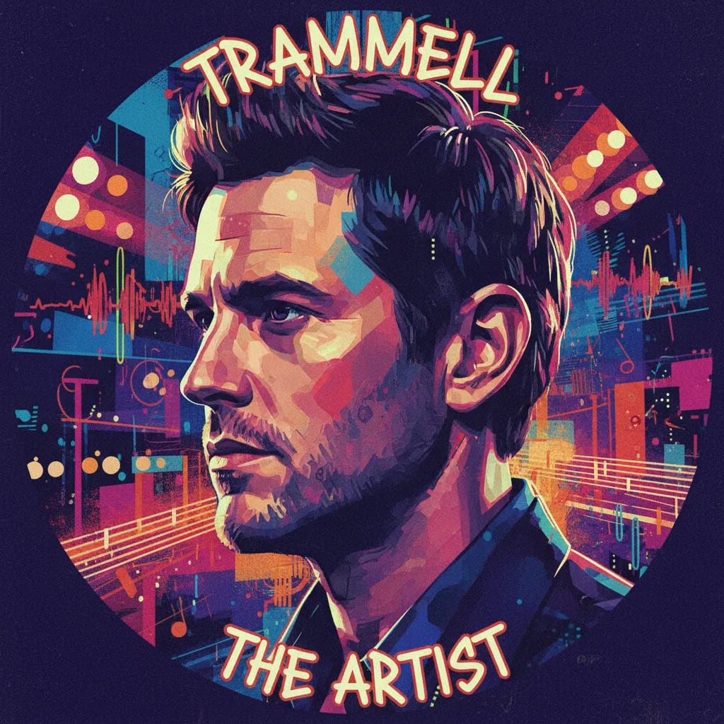 Artistic portrait of Sam Trammell