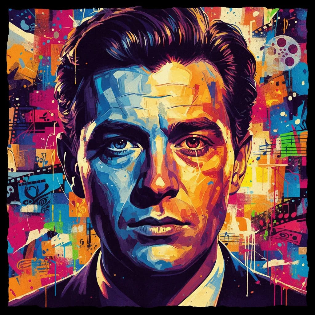 Artistic portrait of Martin Stephens