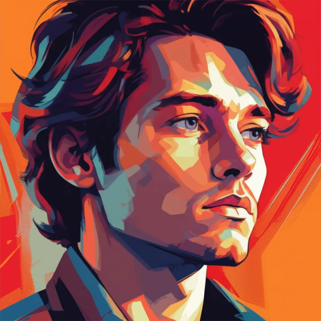 Artistic portrait of Brandon Merrill