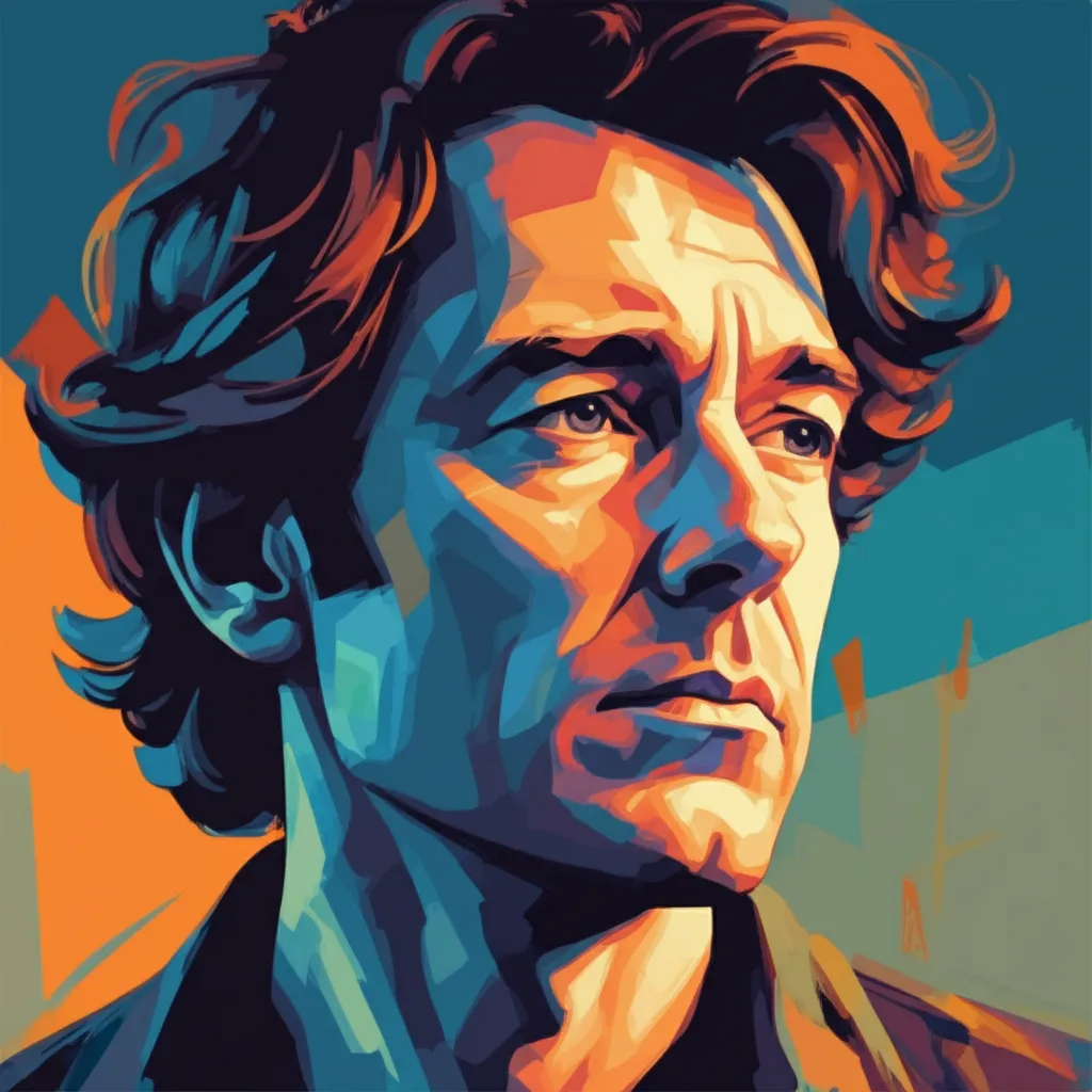 Artistic portrait of David Wood