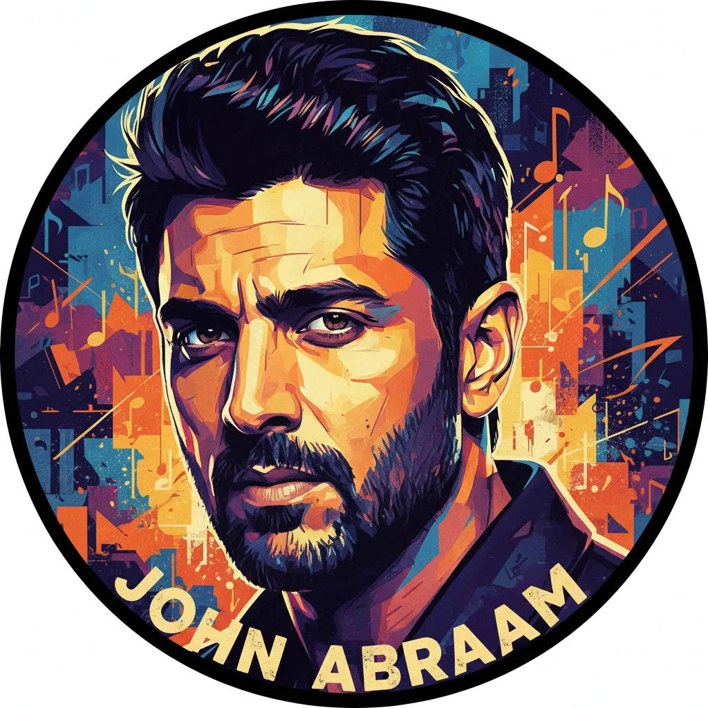 Artistic portrait of John Abraham