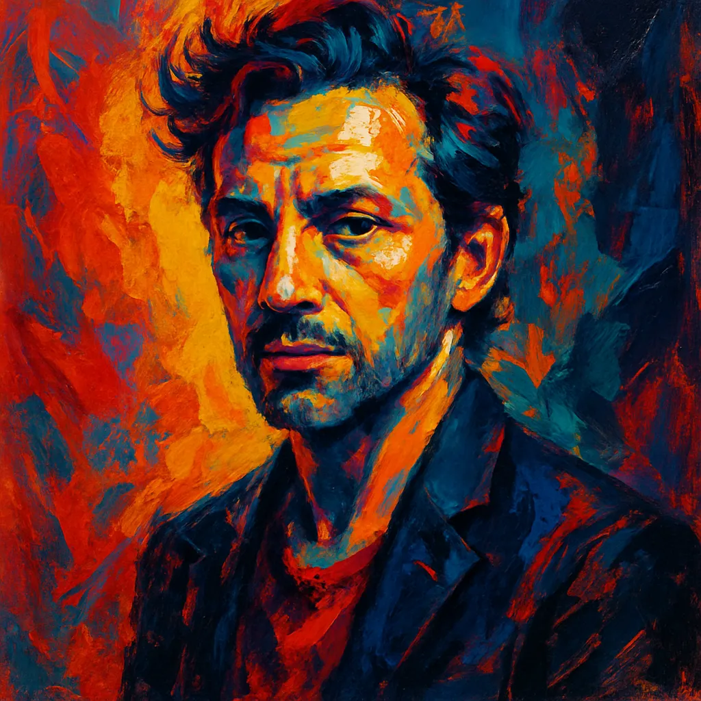 Artistic portrait of Lenn Kudrjawizki