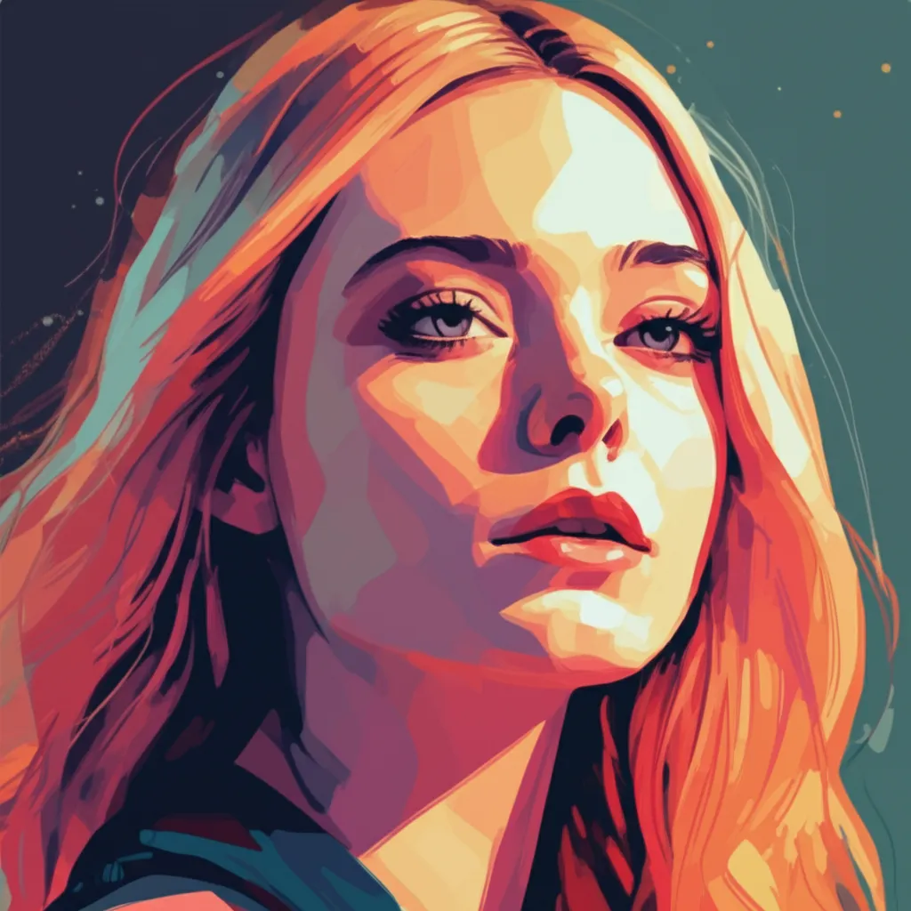 Portrait of Elle Fanning