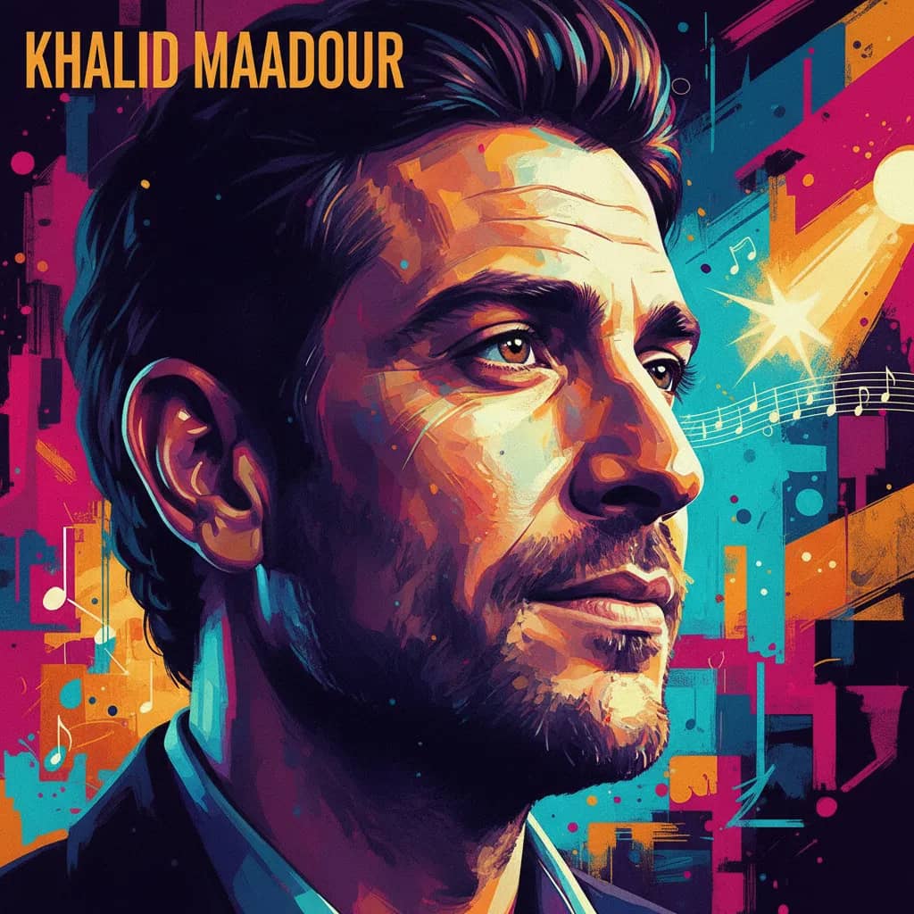 Portrait of Khalid Maadour