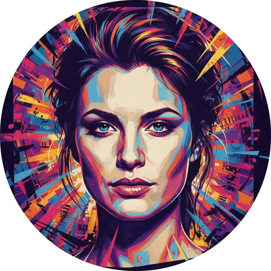 Artistic portrait of Megan Ward