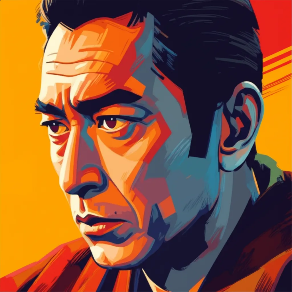 Portrait of Toshirô Mifune