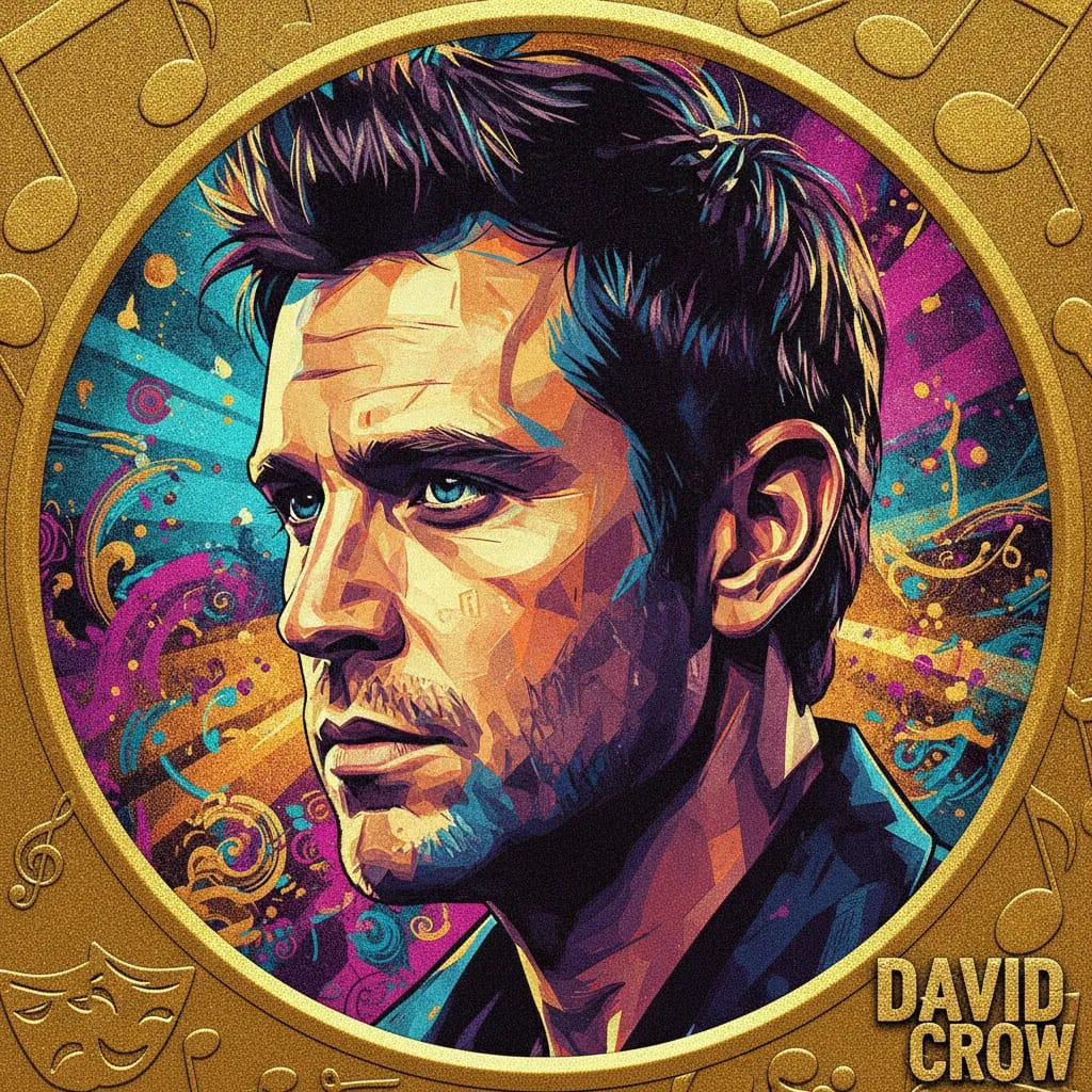 Artistic portrait of David Crow