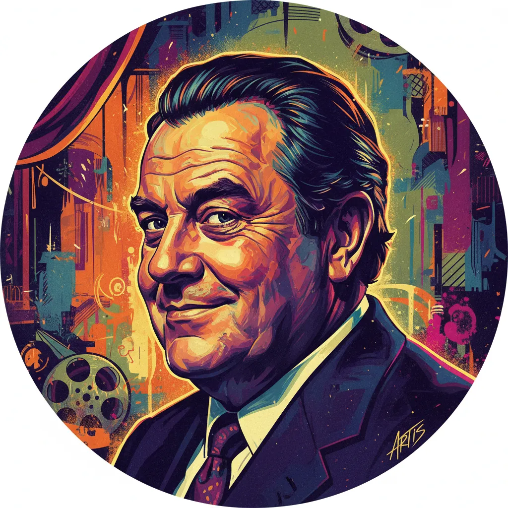 Artistic portrait of Leo McKern