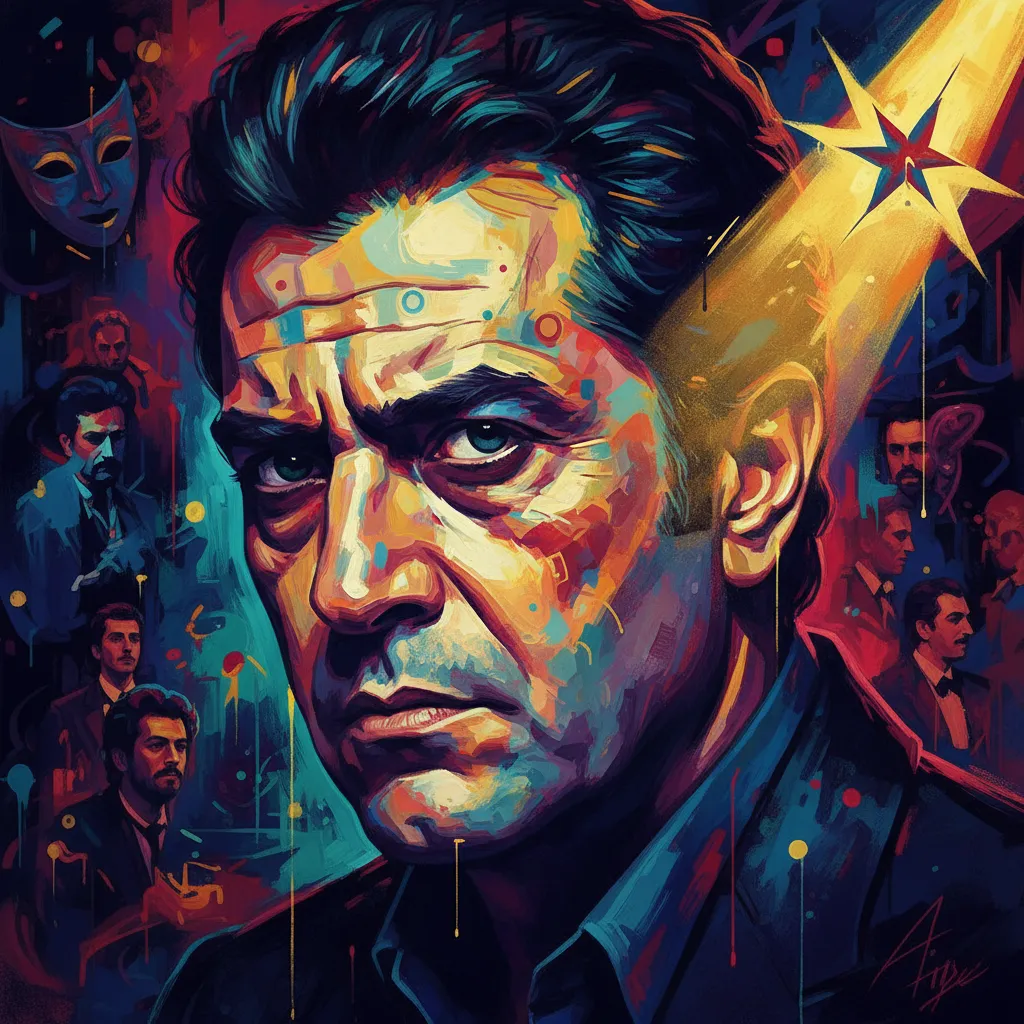 Artistic portrait of Shahrokh Foroutanian