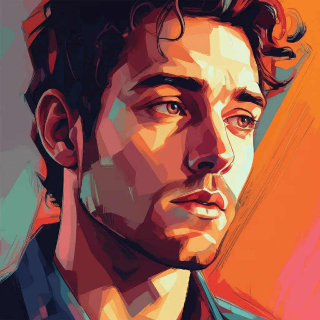 Artistic portrait of Drew Youngblood