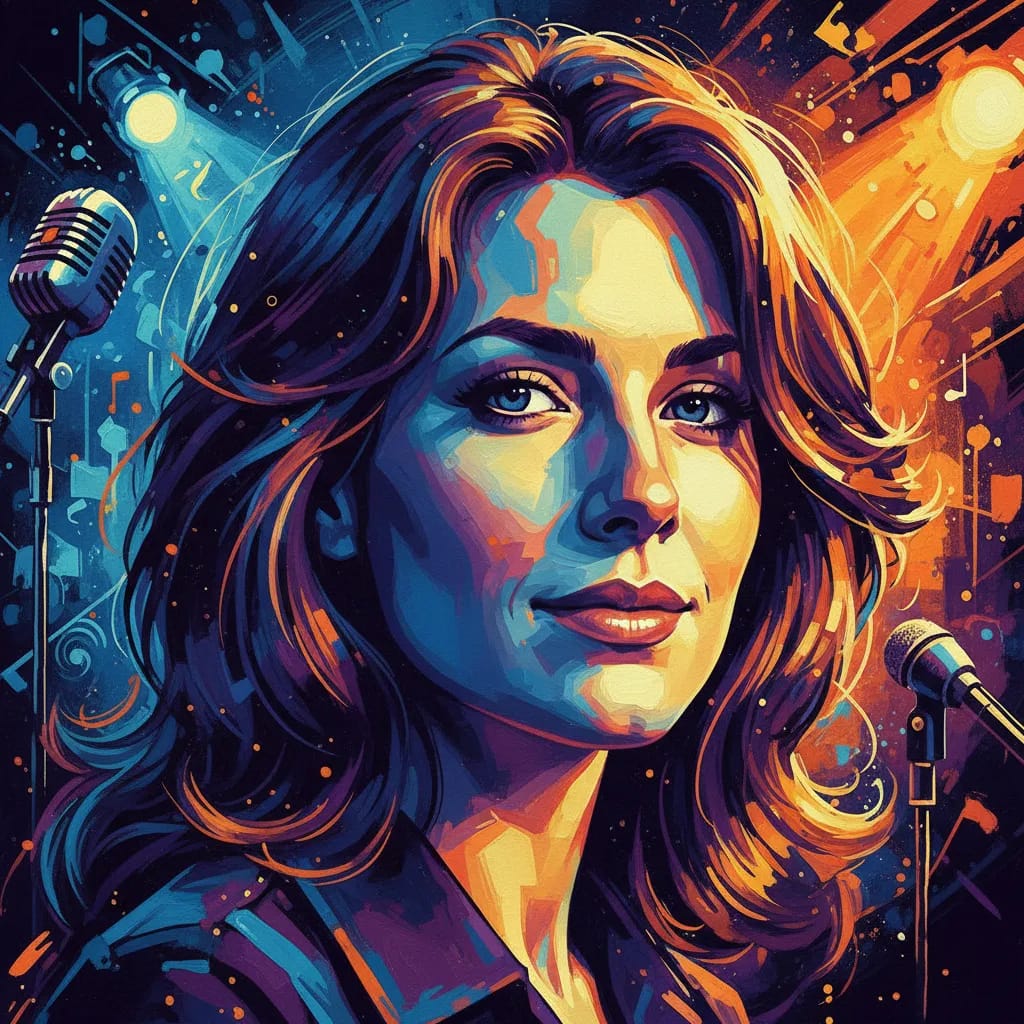 Artistic portrait of Lisa Eilbacher
