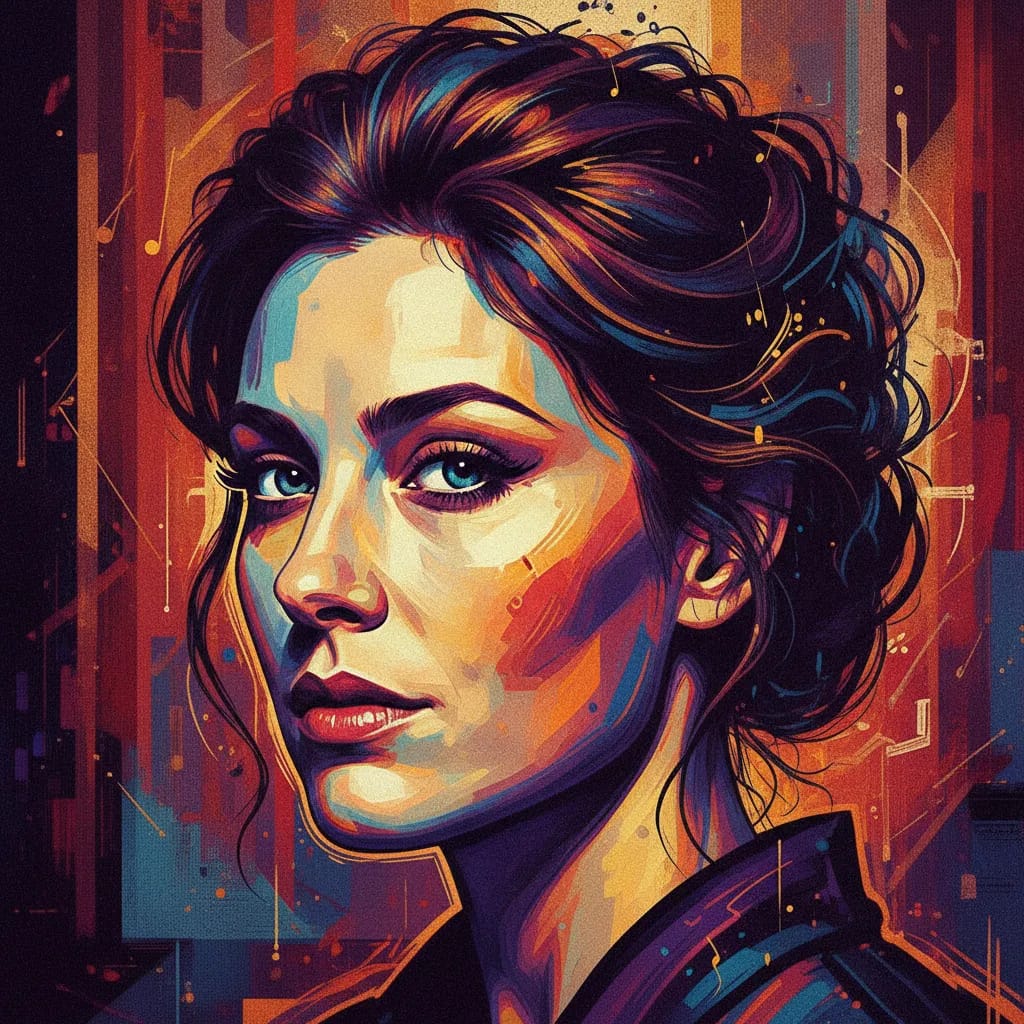Artistic portrait of Clare Hammond