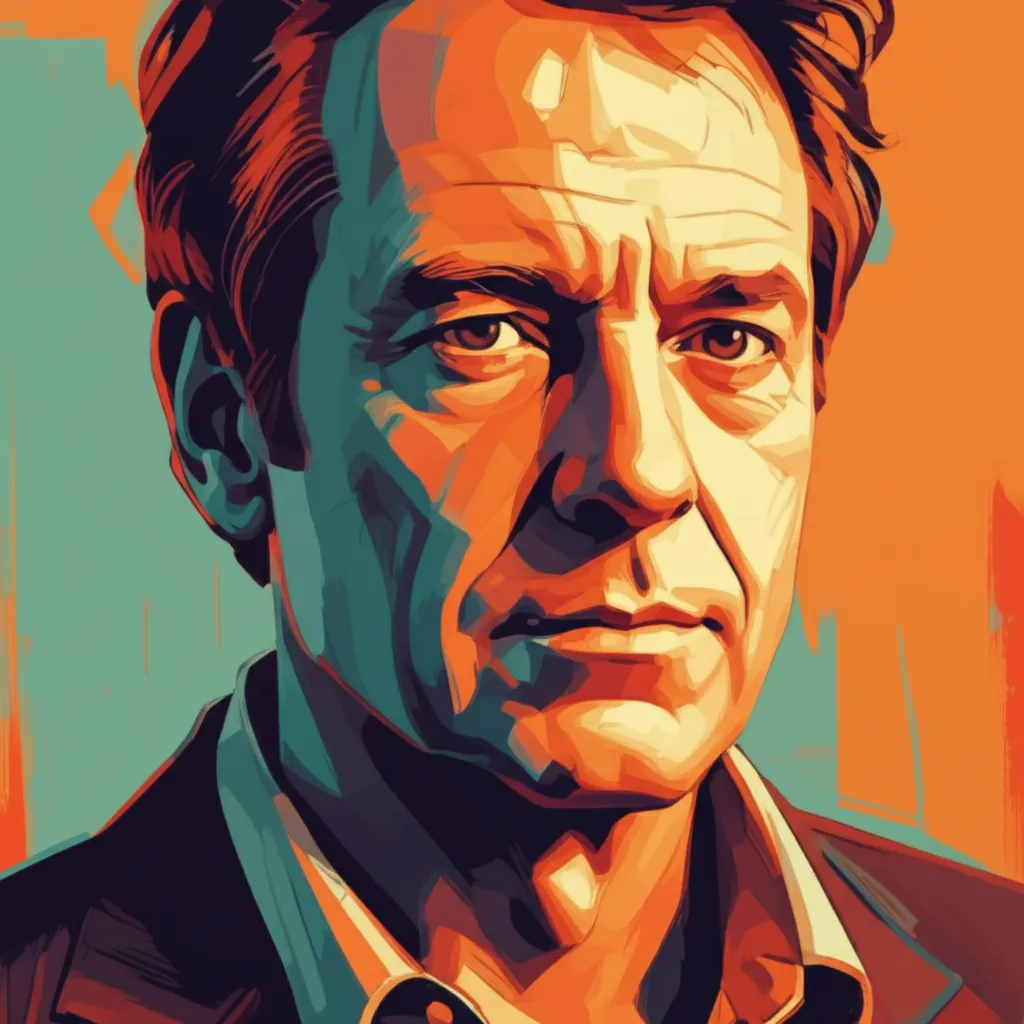 Artistic portrait of Tim Blake Nelson