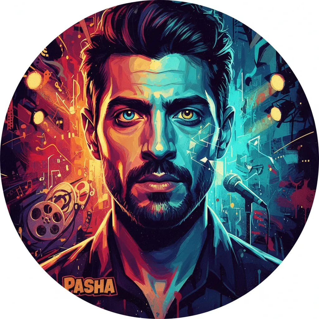Artistic portrait of Pasha Ebrahimi