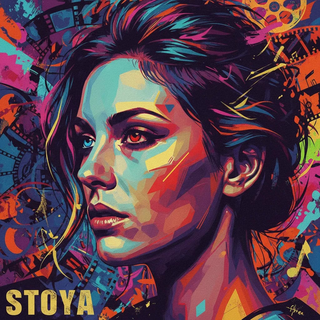 Artistic portrait of Stoya
