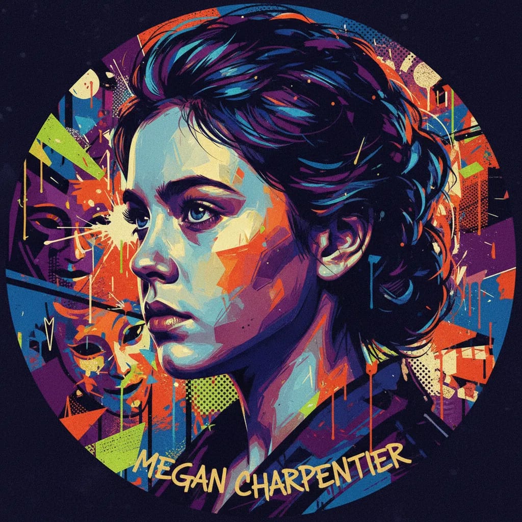 Artistic portrait of Megan Charpentier