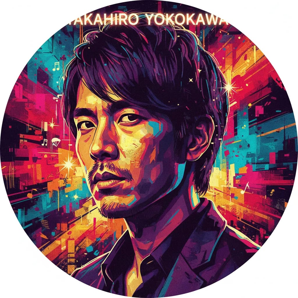 Artistic portrait of Takahiro Yokokawa