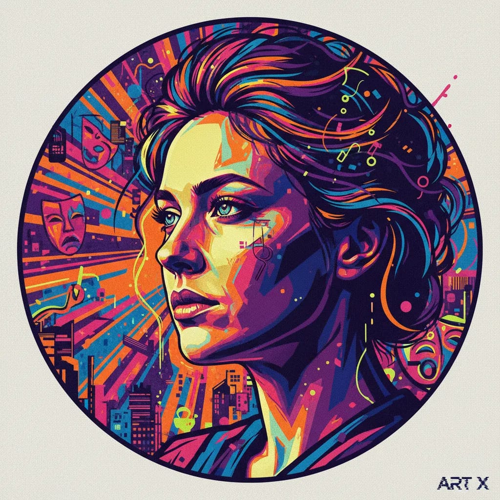 Artistic portrait of Natalia Borisova