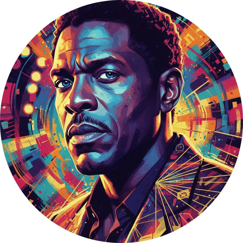 Artistic portrait of Ernie Hudson