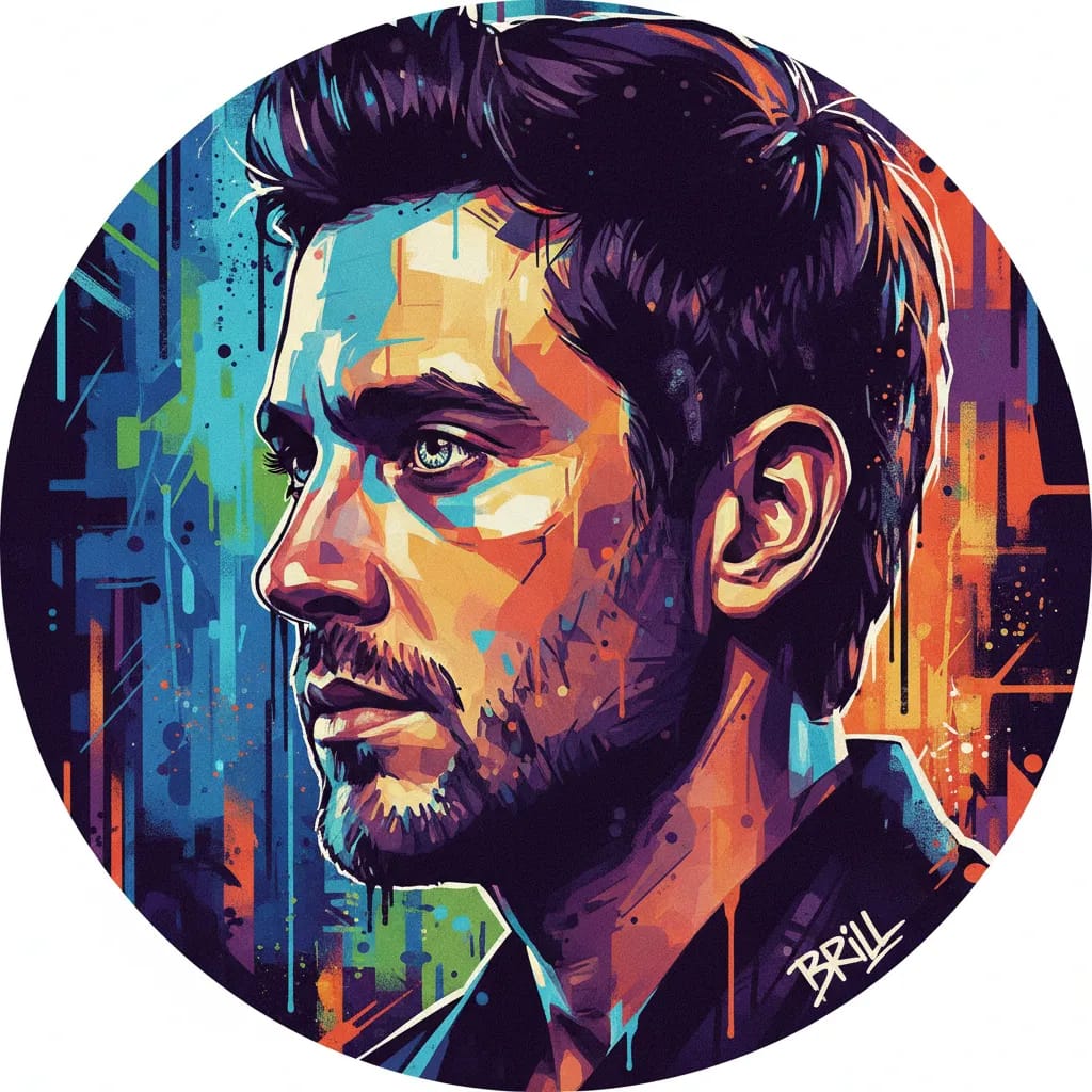 Artistic portrait of Will Brill
