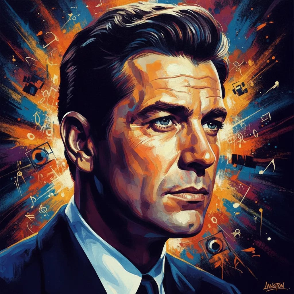 Artistic portrait of Paul Langton