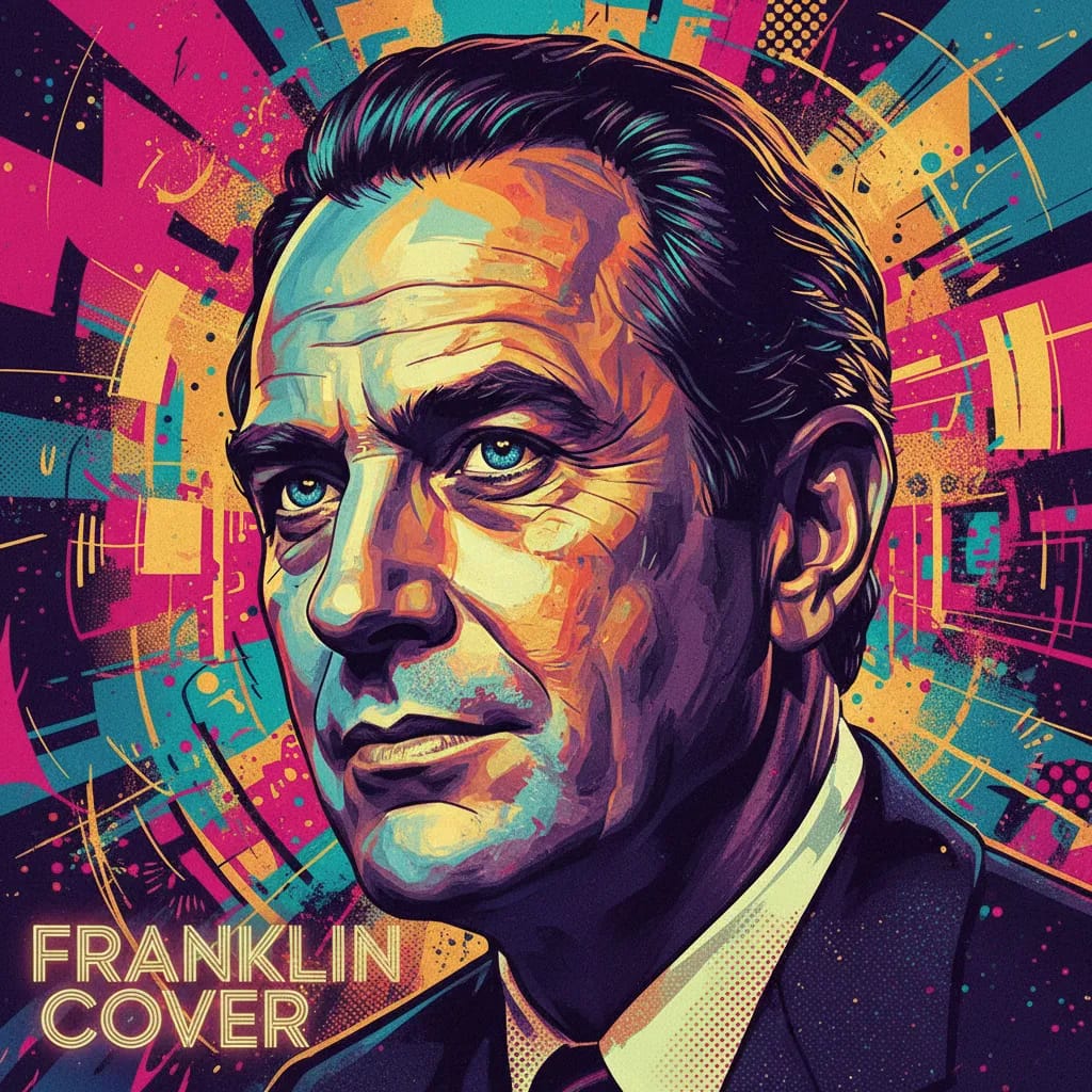 Artistic portrait of Franklin Cover