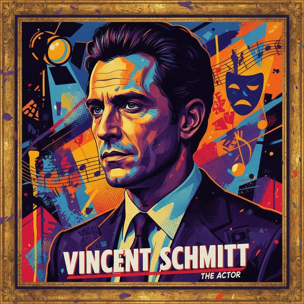 Artistic portrait of Vincent Schmitt