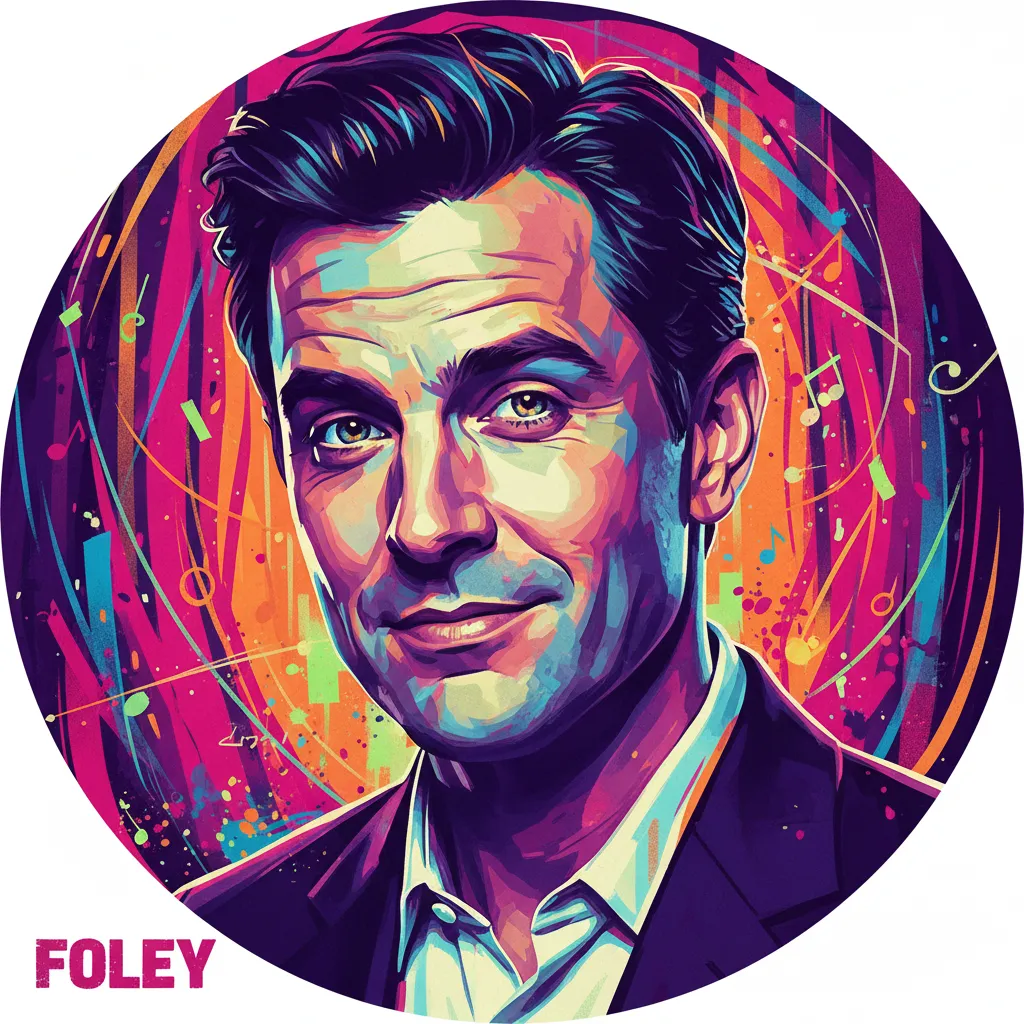 Artistic portrait of David Foley