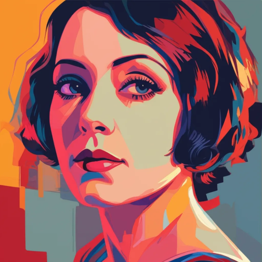 Artistic portrait of Margaret Livingston