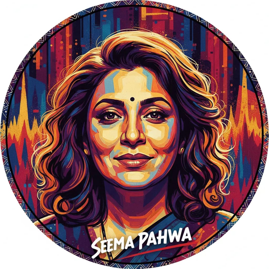 Artistic portrait of Seema Pahwa