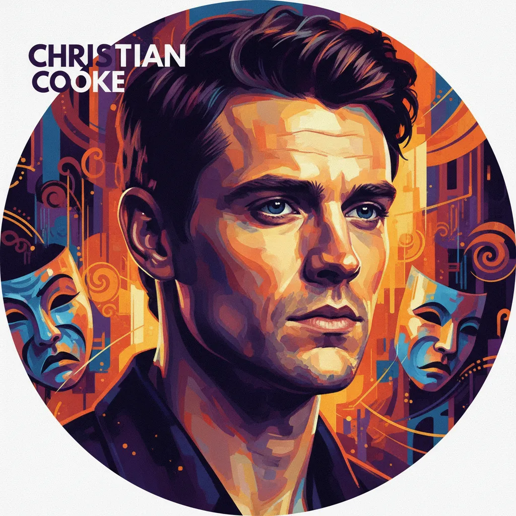 Artistic portrait of Christian Cooke