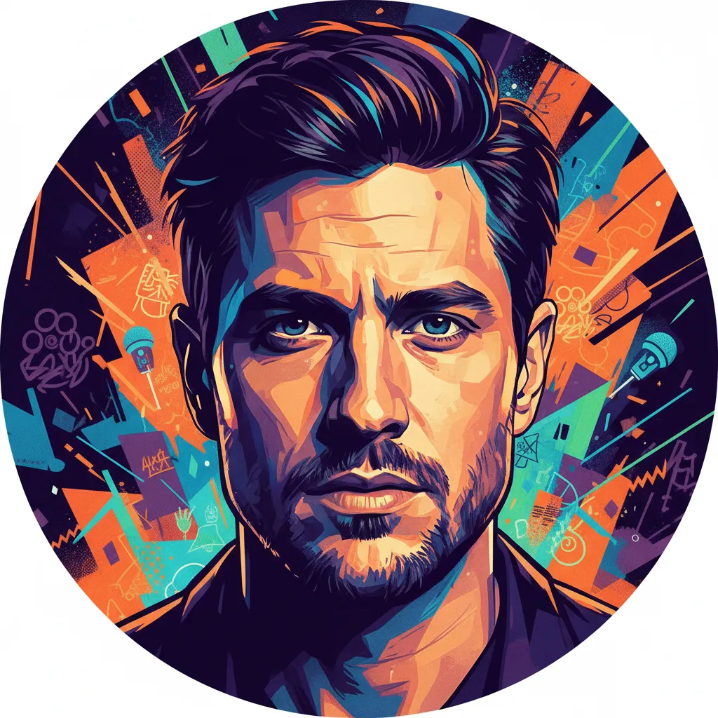 Artistic portrait of Luke Albright