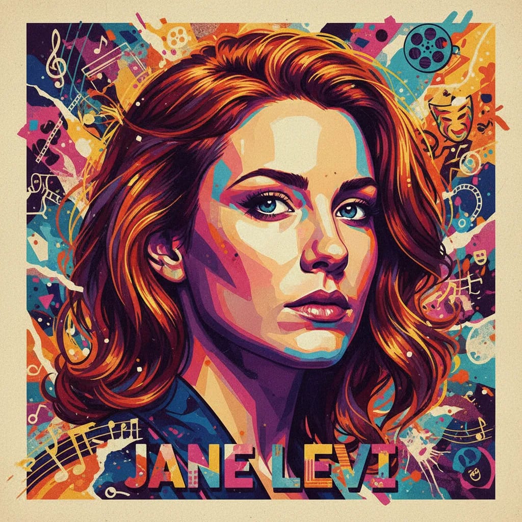 Artistic portrait of Jane Levy