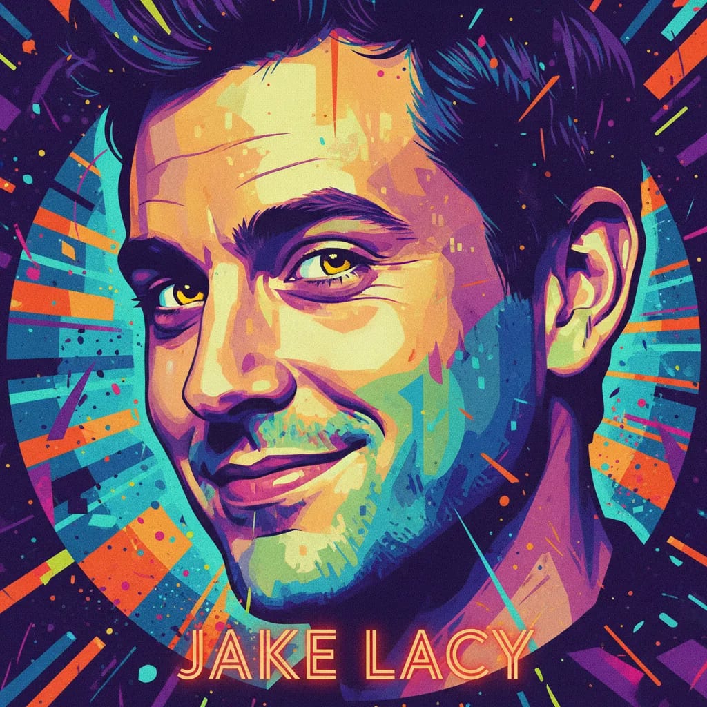 Artistic portrait of Jake Lacy