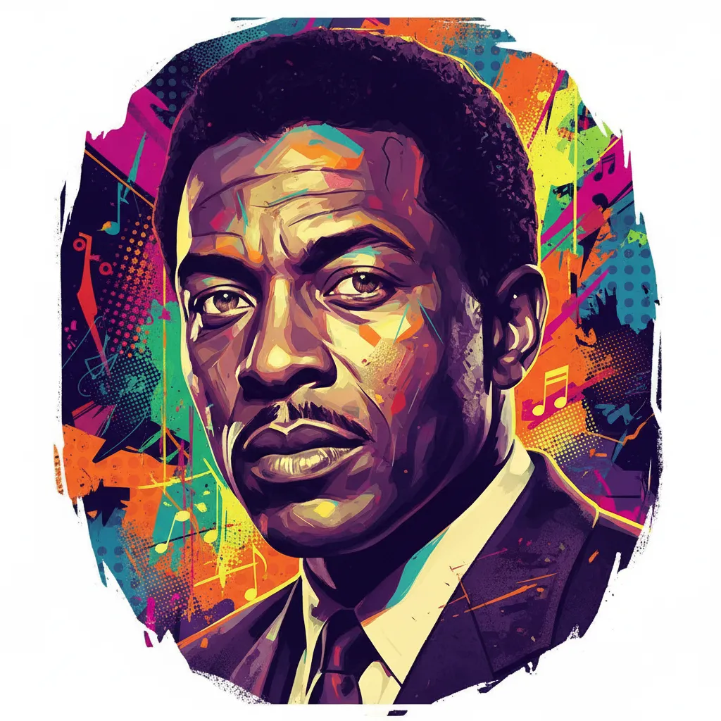 Artistic portrait of Booker Bradshaw