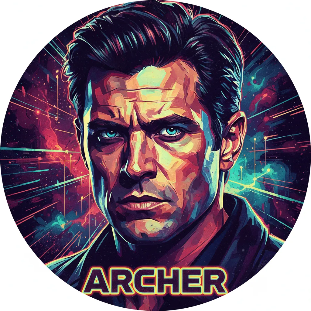 Artistic portrait of Randall Archer