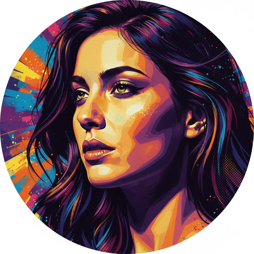 Artistic portrait of Carla Quevedo