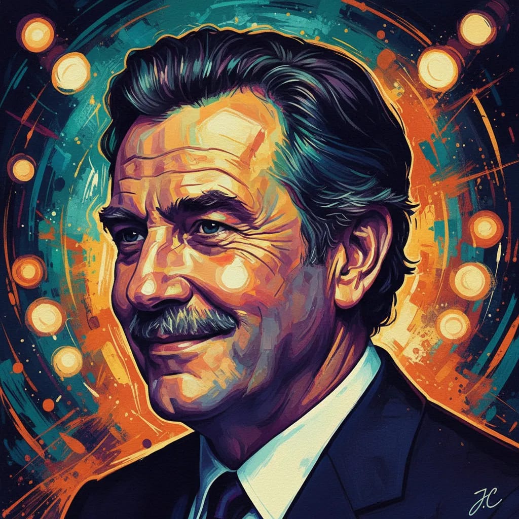 Artistic portrait of Jim Carter