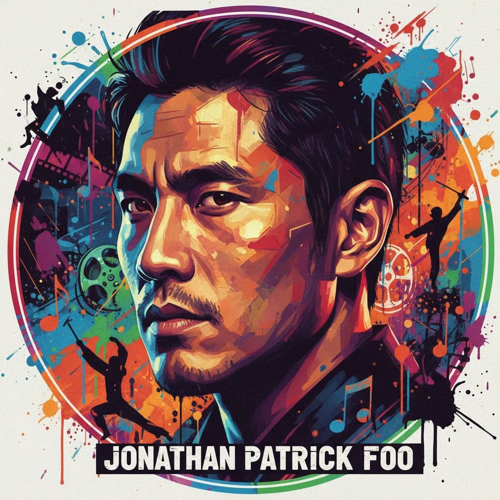 Artistic portrait of Jonathan Patrick Foo