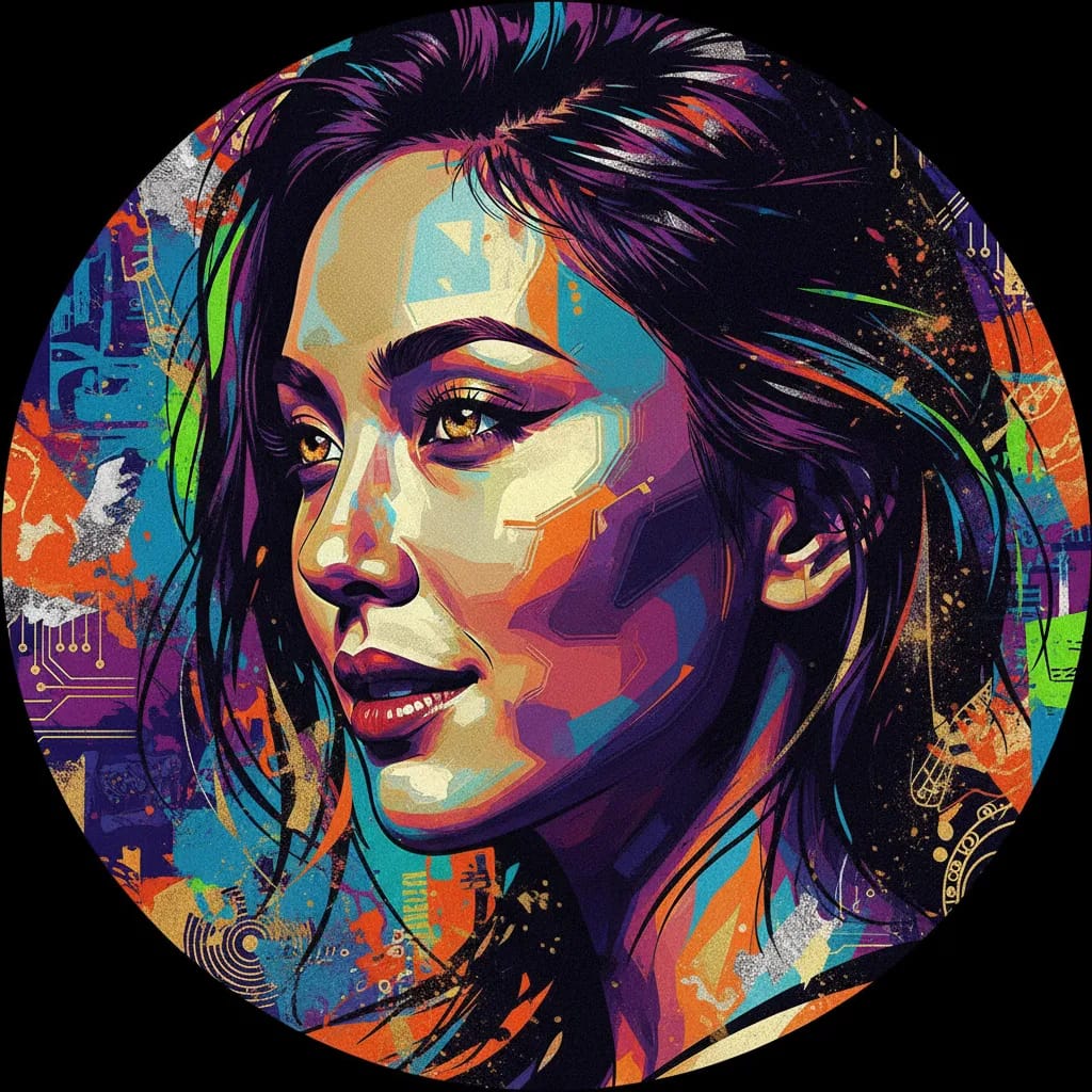 Artistic portrait of Sonya Davison