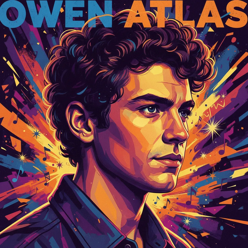 Artistic portrait of Owen Atlas